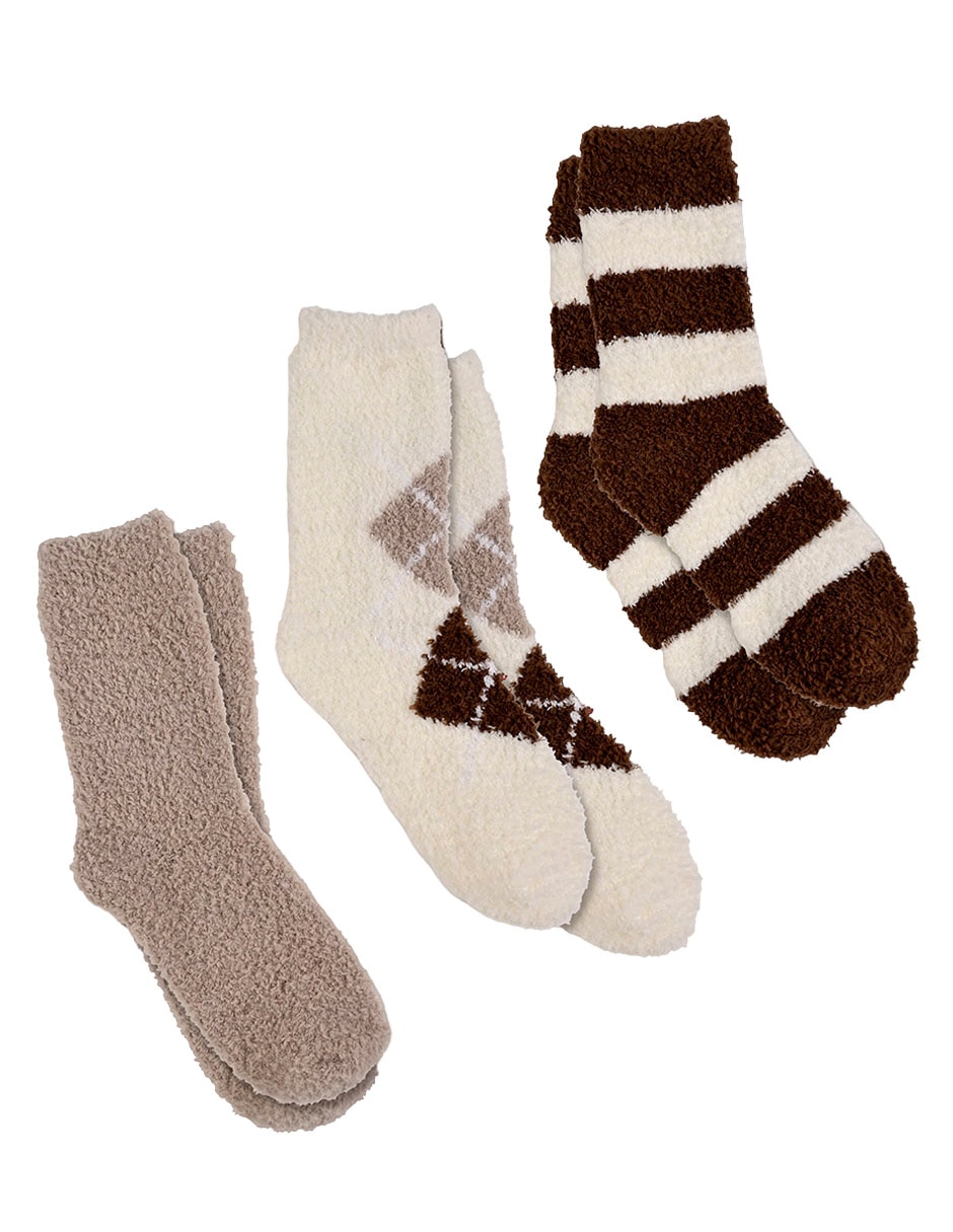 Calceta para mujer 3 pares