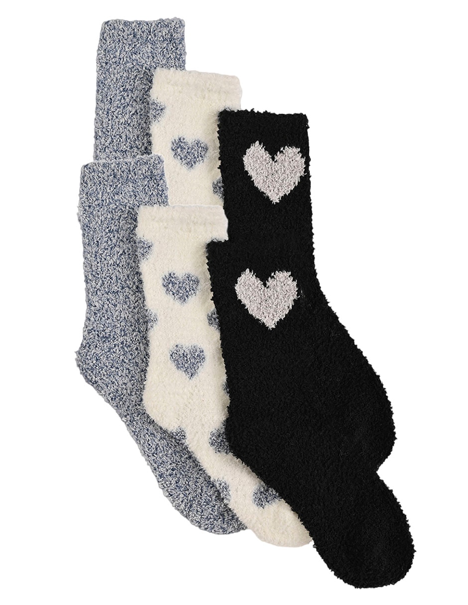 Calceta para mujer 3 pares 2