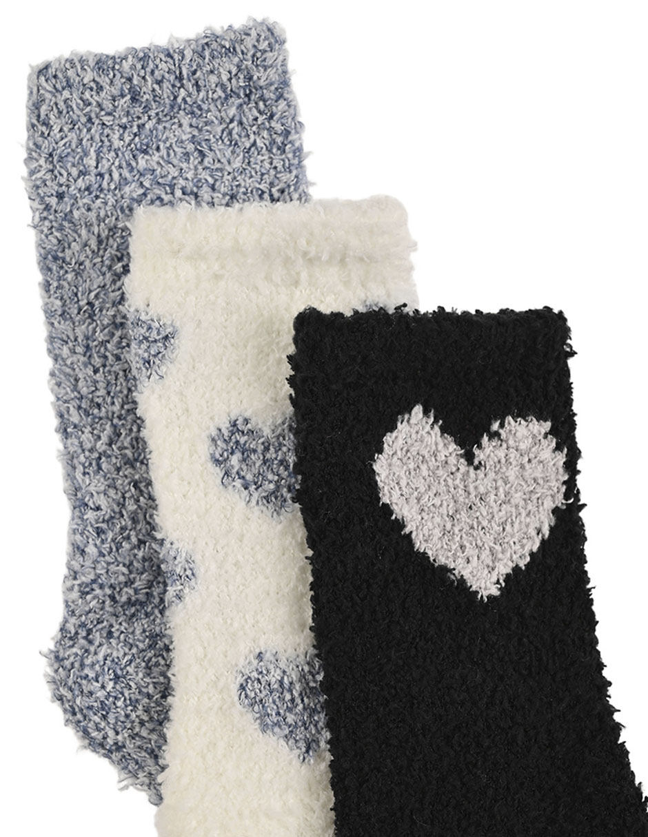 Calceta para mujer 3 pares 3