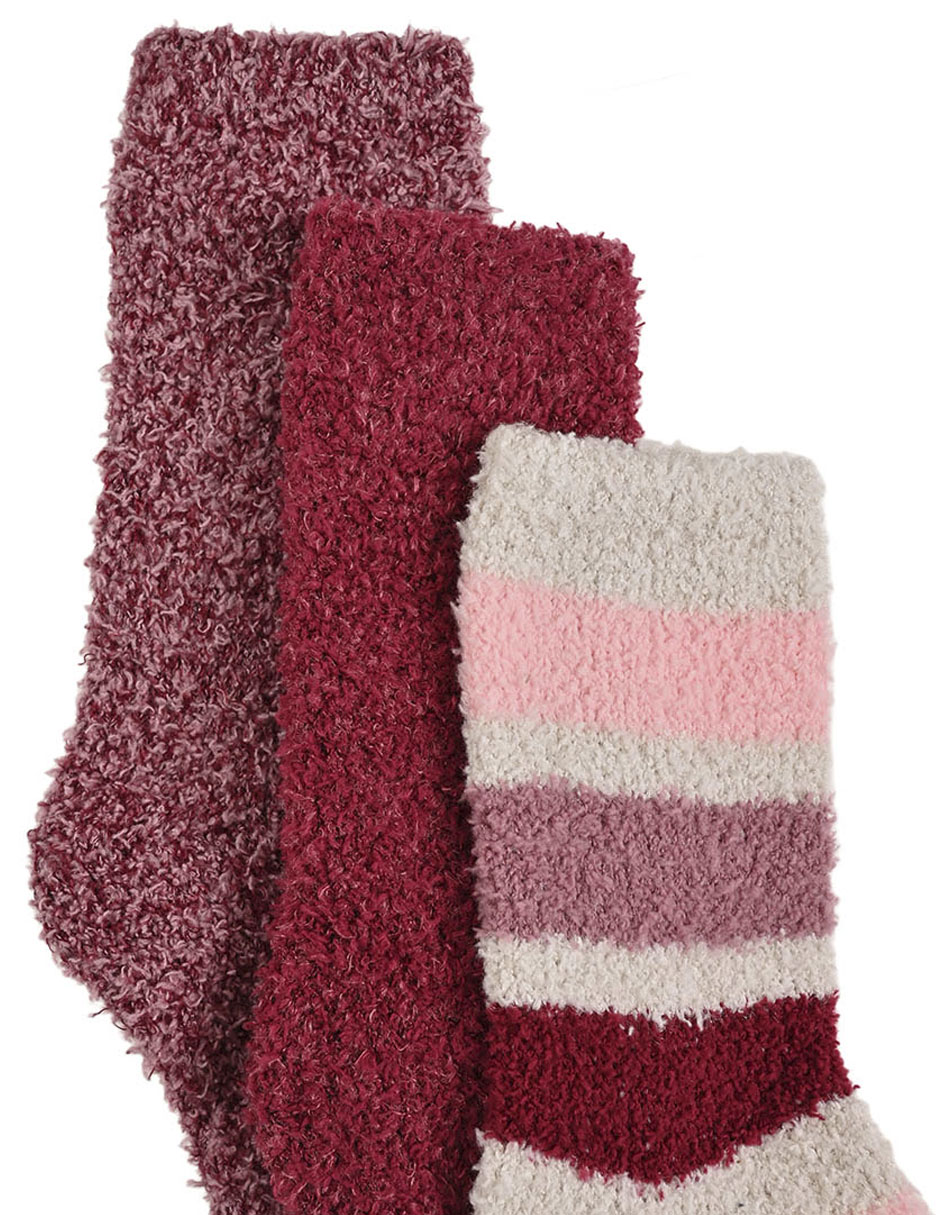 Calceta para mujer 3 pares 3