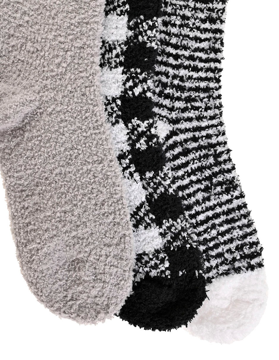 Calceta para mujer 3 pares 3