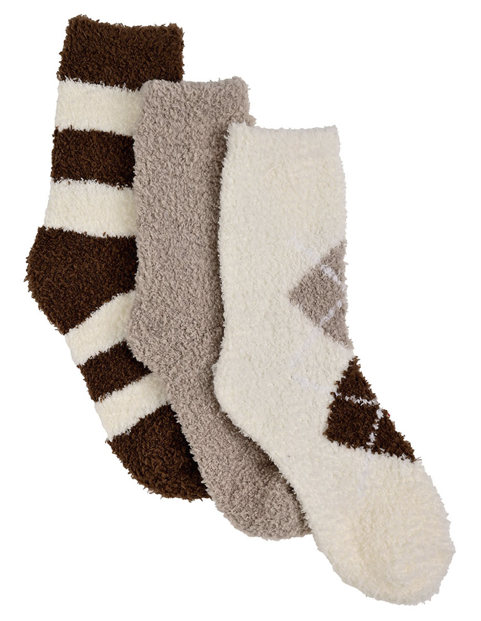 Calceta de algodón para mujer 3 pares 2