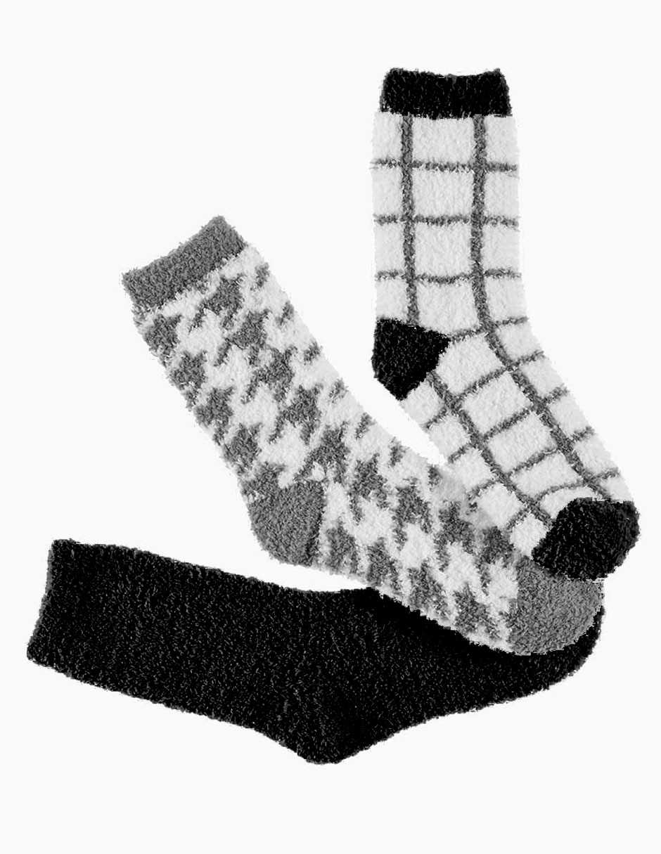 Calceta para mujer 3 pares