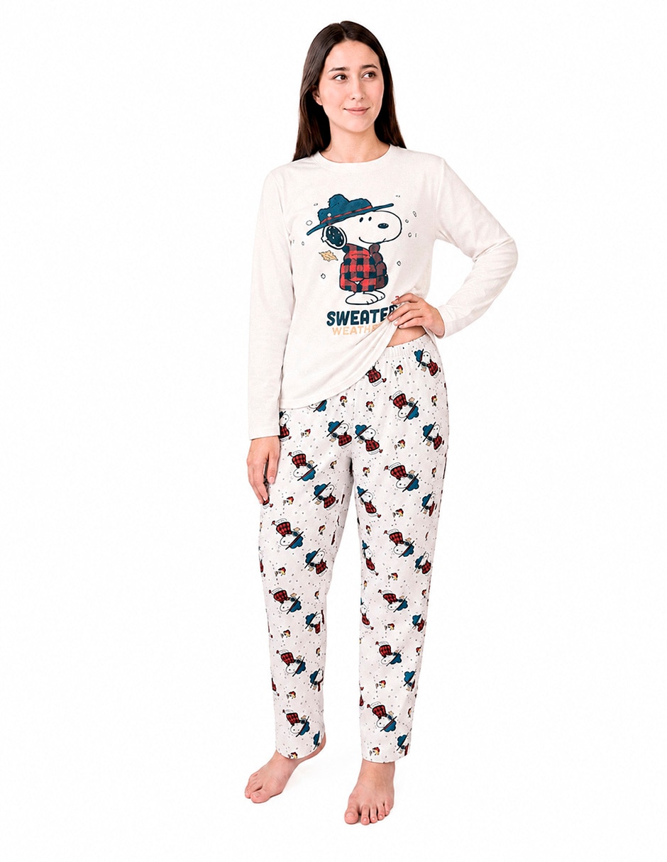 Conjunto pijama Peanuts para mujer 3