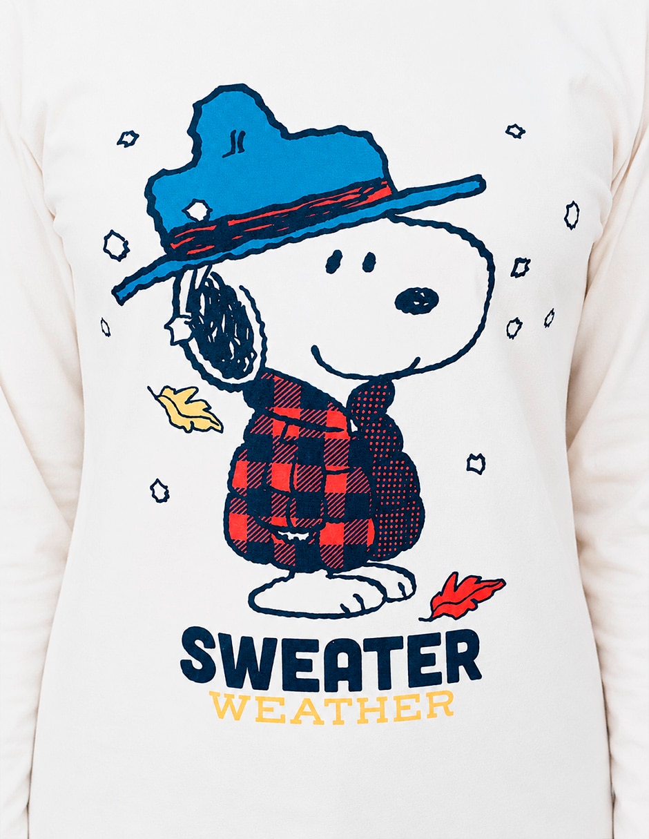 Conjunto pijama Peanuts para mujer 4