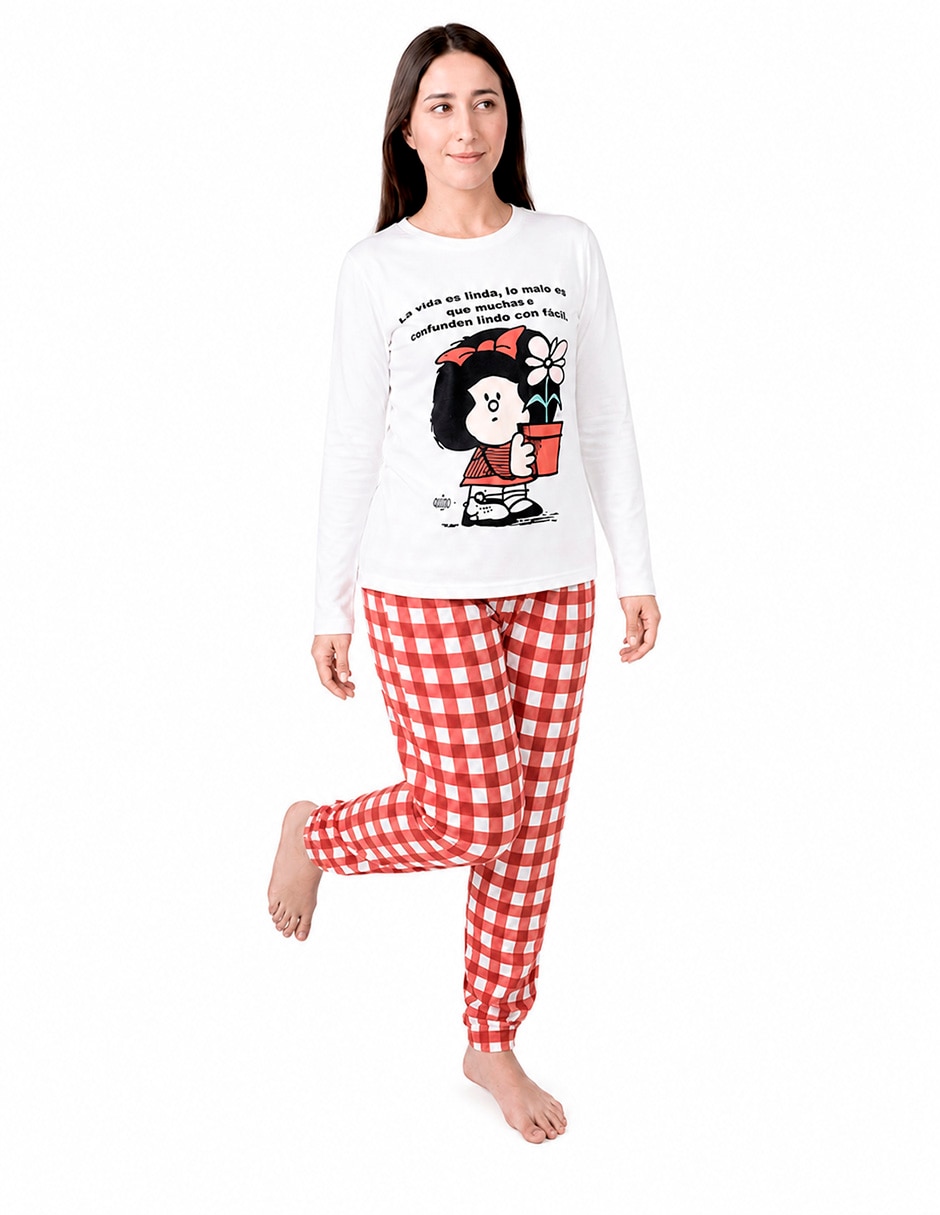 Conjunto pijama Mafalda para mujer Conjunto pijama Mafalda para mujer