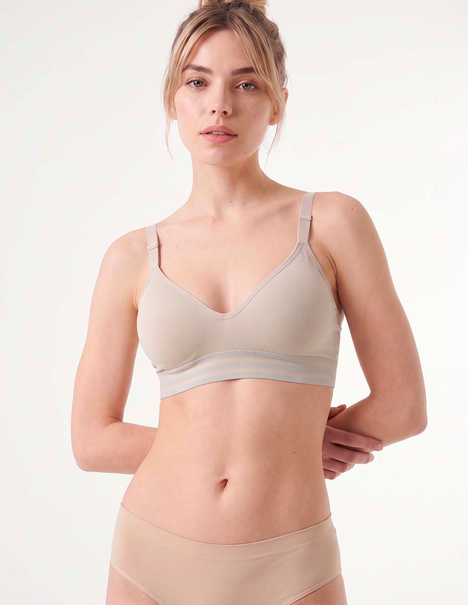 Brassiere corrector copa preformada para mujer 4