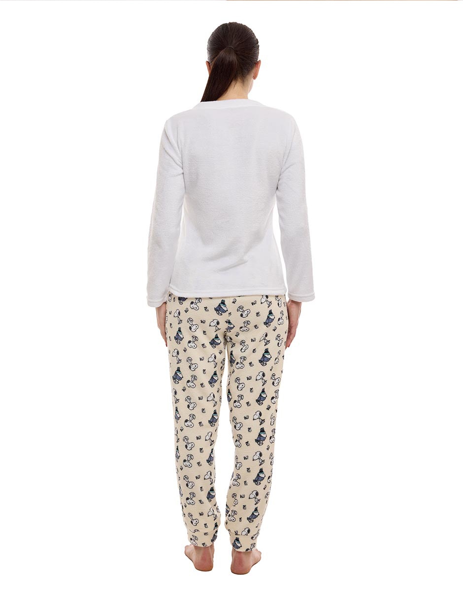 Conjunto pijama Snoopy para mujer 2