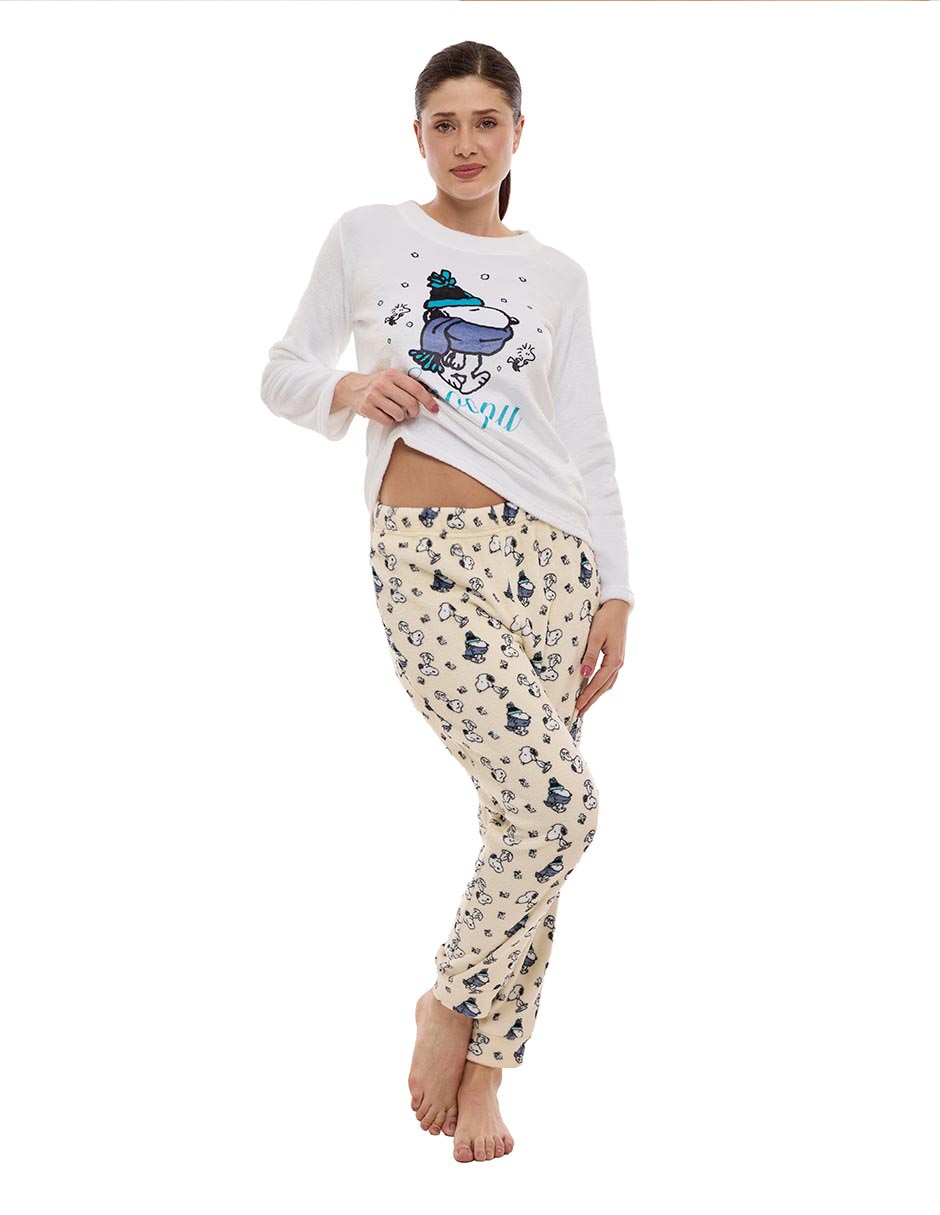 Conjunto pijama Snoopy para mujer 3