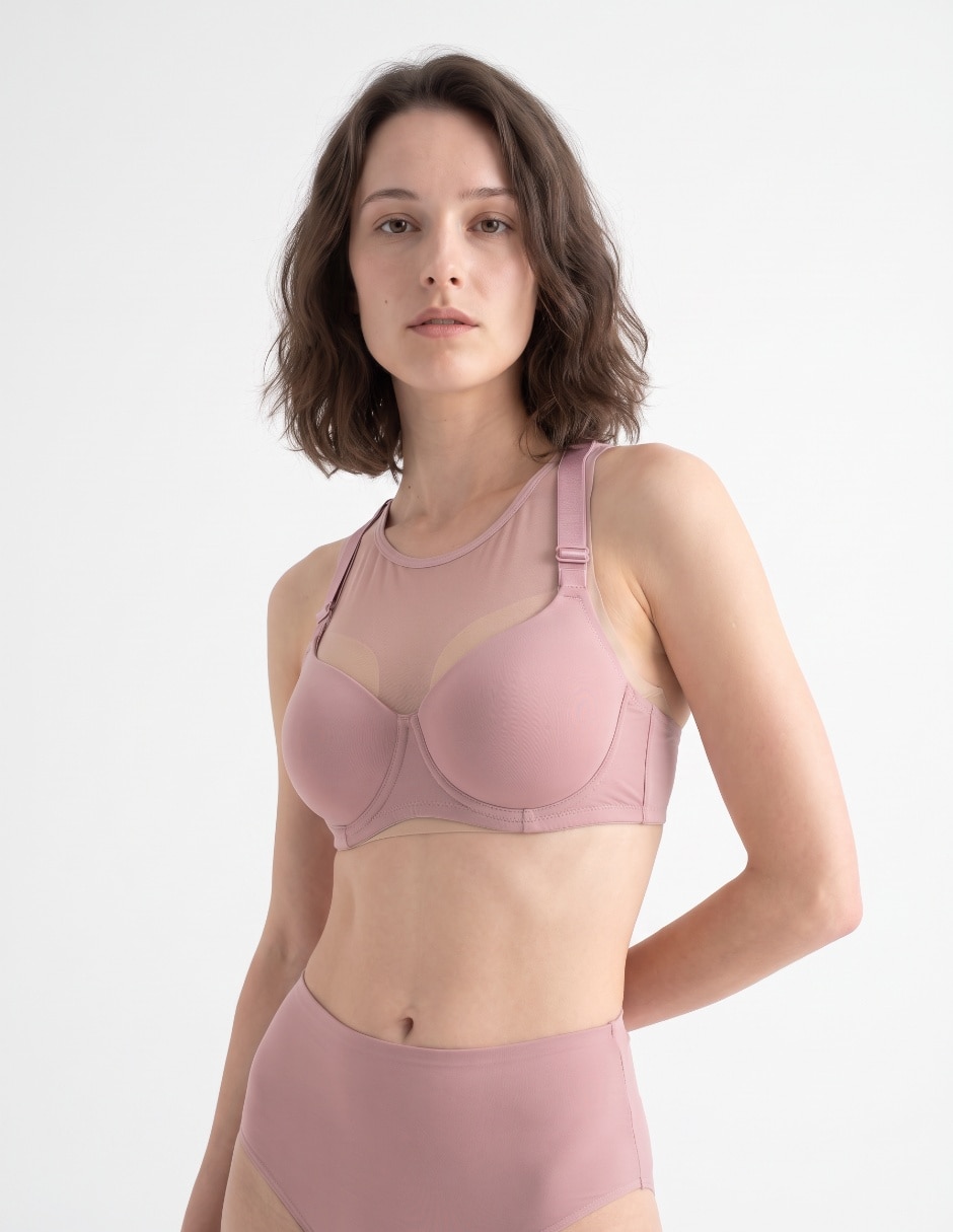 Brassiere corrector copa preformada para mujer 4