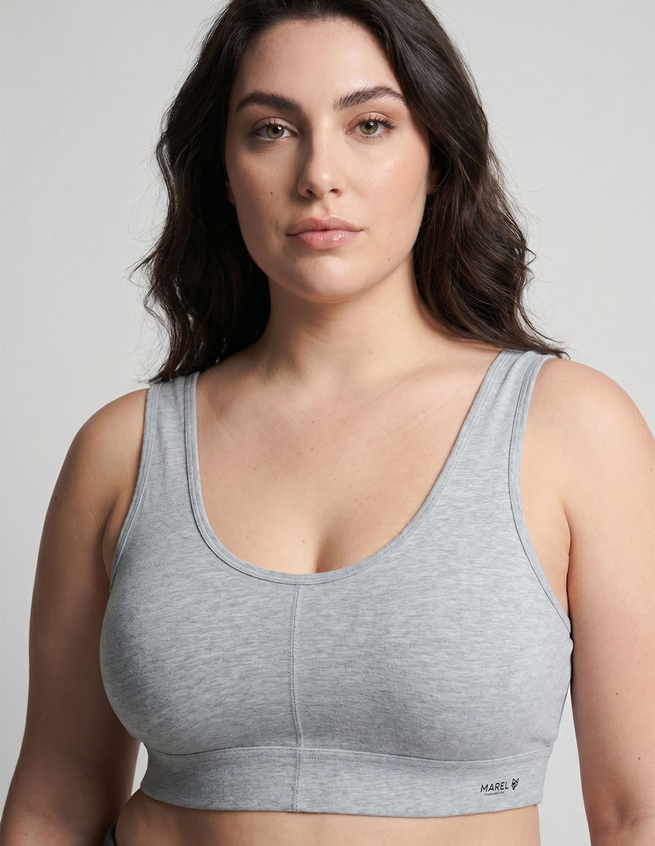 Brassiere peto medio marel para mujer